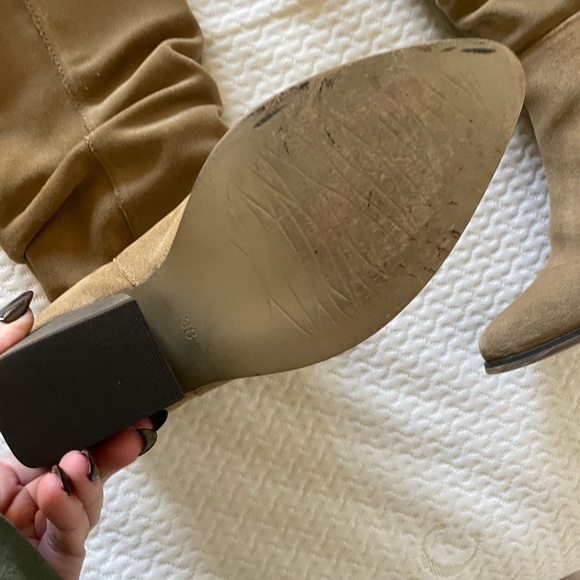 Crown Vintage Brown cow Suede Boots - Picture 3 of 9